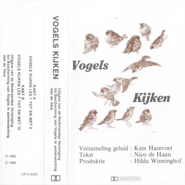 Vogels kijken by Kees Hazevoet - album cover