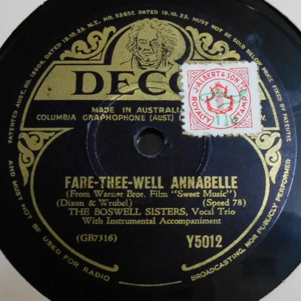 Fare Thee Well, Annabelle / Lullaby of Broadway