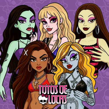 Totos de locas (Monster High version)