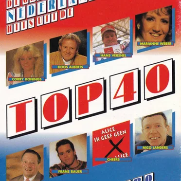 De grootste Nederlandstalige hits uit De Top 40 by Various Artists - album cover