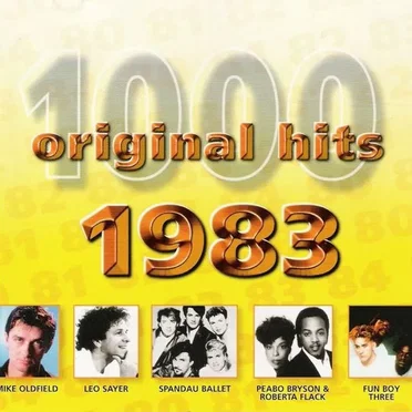 1000 Original Hits: 1983 by Various Artists - album cover