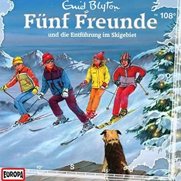 Fünf Freunde, Episode 108: und die Entführung im Skigebiet by Enid Blyton - album cover