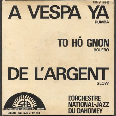 A vespa ya: To hô gnon: De l'argent