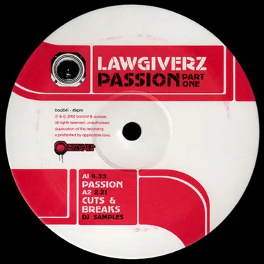 Passion Part One by Lawgiverz - album cover