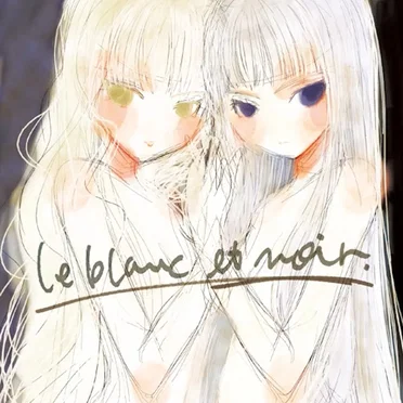 le blanc et noir