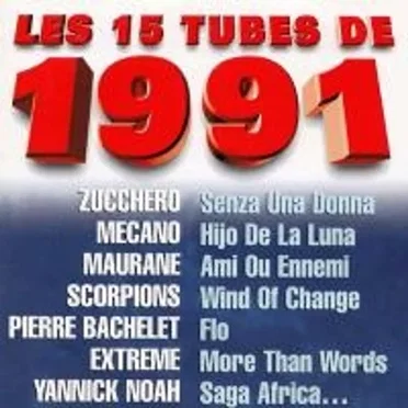 Les 15 tubes de 1991 by Various Artists - album cover