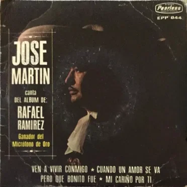 José Martín canta del álbum de Rafael Ramírez