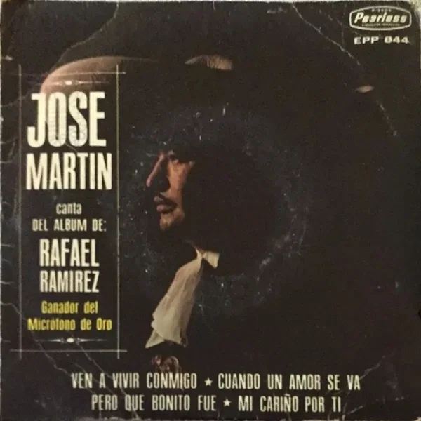 José Martín canta del álbum de Rafael Ramírez