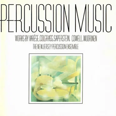 Percussion Music by New Jersey Percussion Ensemble - album cover
