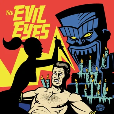 Honey Please + 3 by The Evil Eyes - album cover