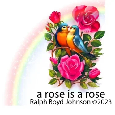 a rose is a rose by Ralph Boyd Johnson - album cover