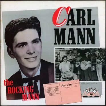 The Rocking Mann by Carl Mann - album cover
