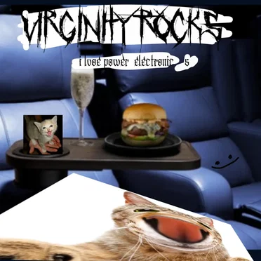 i love power electronics by virginity rocks - album cover