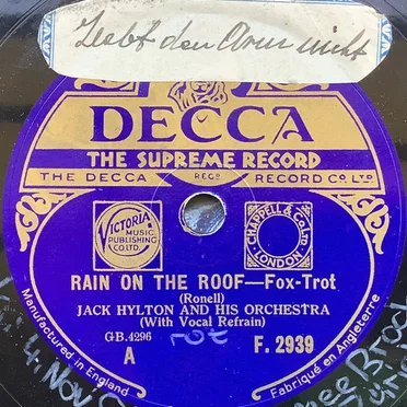 Rain on the Roof / The Blue of the Night