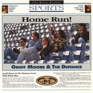 Home Run! by Geoff Moore & the Distance - album cover