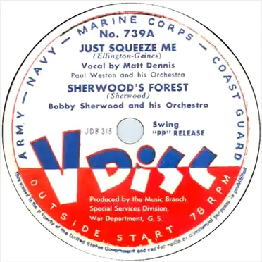 Just Squeeze Me / Sherwood’s Forest / The World Is Waiting for the Sunrise / Sooner or Later by Various Artists - album cover