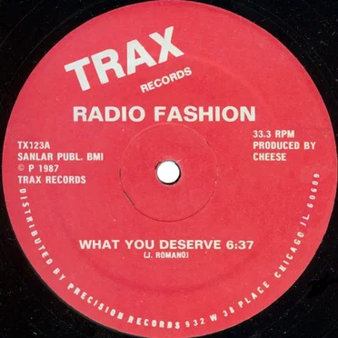 What You Deserve by Radio Fashion - album cover