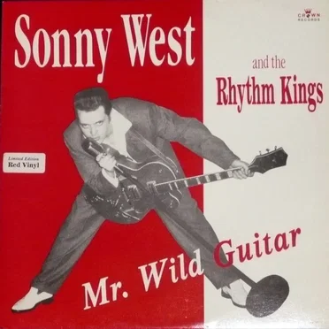 Mr. Wild Guitar by Sonny West and the Rhythm Kings - album cover