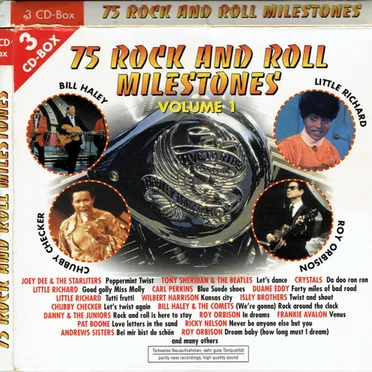 75 Rock and Roll Milestones, Volume 1 by Various Artists - album cover