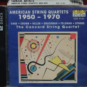 American String Quartets 1950 - 1970