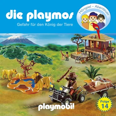Die Playmos, Folge 14: Gefahr für den König der Tiere by Die Playmos - album cover