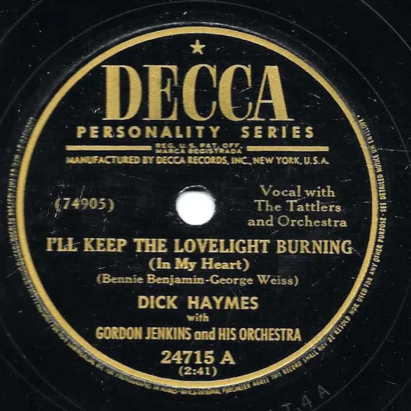 I'll Keep the Lovelight Burning / Home