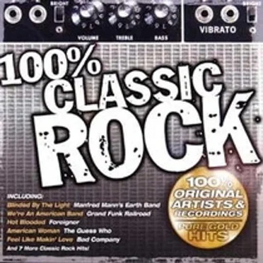 100% Classic Rock by Various Artists - album cover