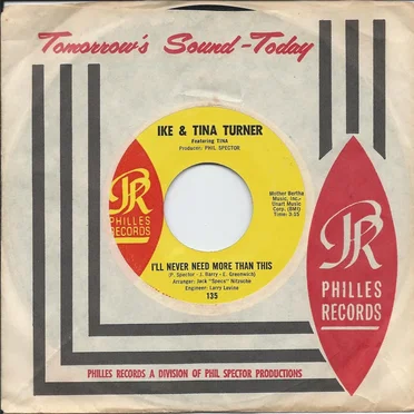 I'll Never Need More Than This / Cashbox Blues