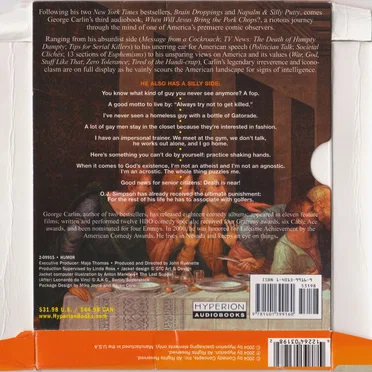 When Will Jesus Bring the Pork Chops? by George Carlin - album cover