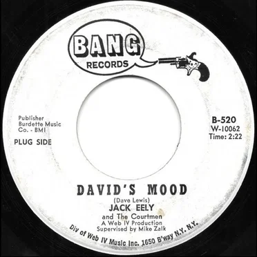 David's Mood / Louie, Louie '66 by Jack Eely and the Courtmen - album cover