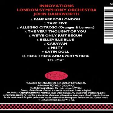 Innovations by Various Artists - album cover