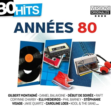 80 Hits : Années 80 by Various Artists - album cover