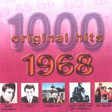 1000 Original Hits: 1968 by Various Artists - album cover