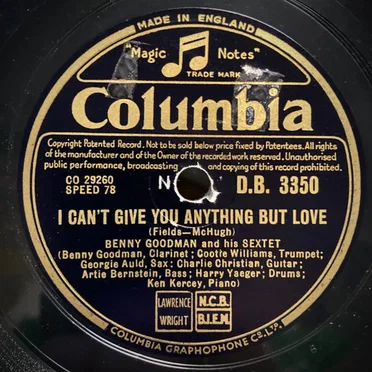 I Can't Give You Anything but Love / Lullaby of the Leaves