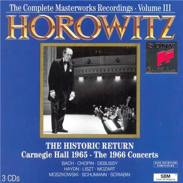 The Complete Masterworks Recordings, Volume 3: The Historic Return: Carnegie Hall 1965 / The 1966 Concerts