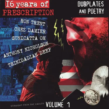 16 Years of Prescription: Dubplates and Poetry, Volume 1 by Various Artists - album cover