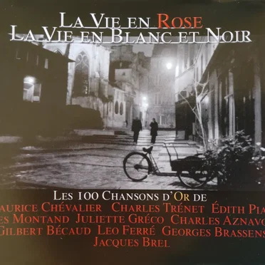 La Vie en rose - La Vie en blanc et noir by Various Artists - album cover