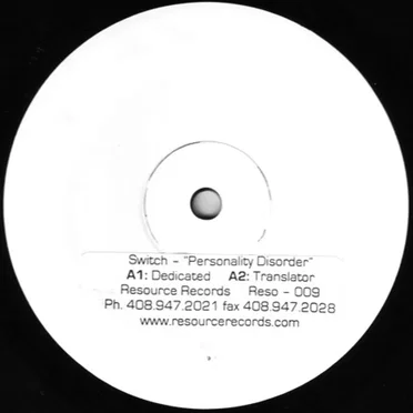 Personality Disorder by Switch - album cover