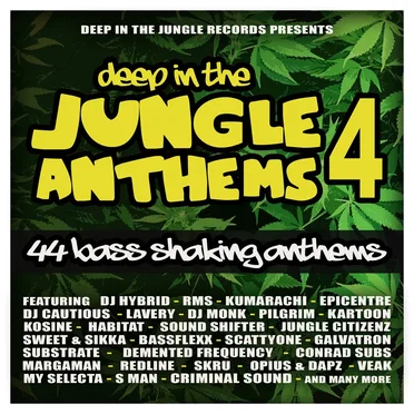 Deep in the Jungle Anthems 4 by Various Artists - album cover