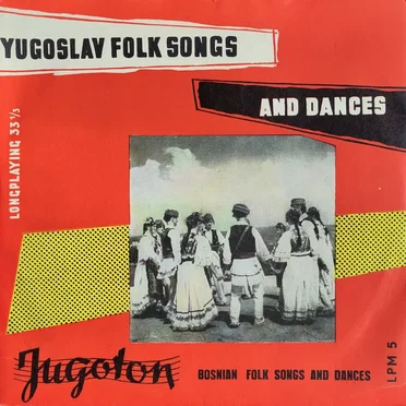 Bosnian Folk Songs and Dances by Various Artists - album cover