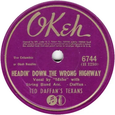Headin’ Down the Wrong Highway / Shadow on My Heart