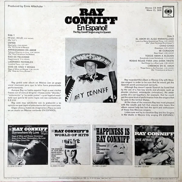 Ray Conniff En Español!