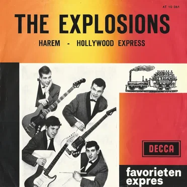 Harem / Hollywood Express by The Explosions - album cover