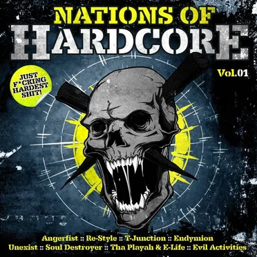 Nations of Hardcore Vol.01 by Various Artists - album cover