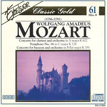 Concerto for Clarinet and Orchestra / Symphony no. 16 / Concerto for Bassoon and Orchestra