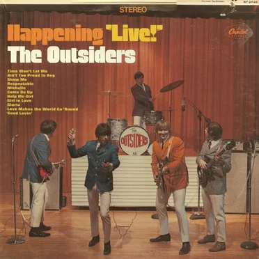 Happening "Live!" by The Outsiders - album cover