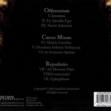 De Occulta Philosophia - A Missae Tenebrae