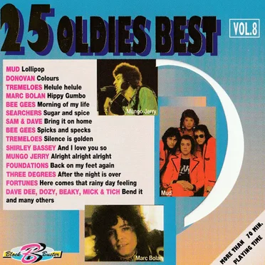 25 Oldies Best, Vol. 8 by Various Artists - album cover