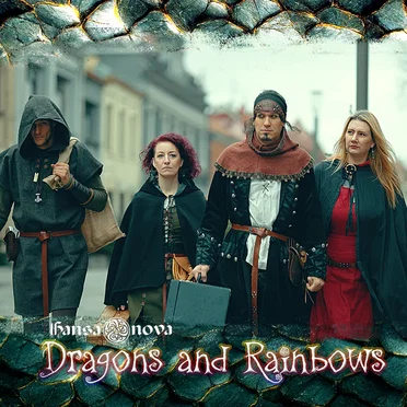 Dragons and Rainbows by Hansanova - album cover