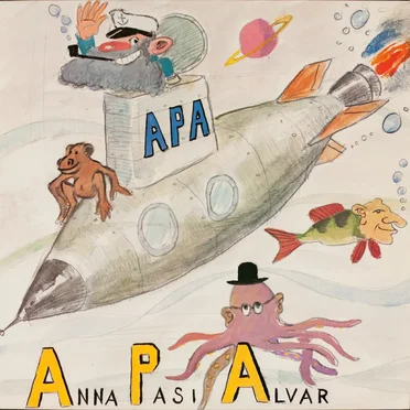 Nya barnsånger med Anna Gullichsen, Pasi Hiihtola och Alvar Gullichsen by APA - album cover